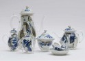Een porseleinen servies
